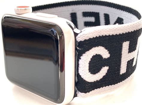 chanel charm apple watch band|best apple luxury watch band.